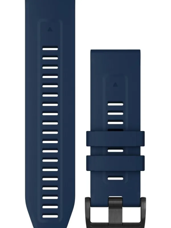 GARMIN Uhrenarmbänder-Original QuickFit®-Armband 26 mm, Silikon, kapitänsblau, Schließe - Edelstahl schwarz 010-13117-31