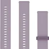 GARMIN Uhrenarmbänder-Original Quick-Relase 20 mm, Silikon, orchidee, 3-teilig, Schließe - faserverstärktes Polymer 010-12932-33