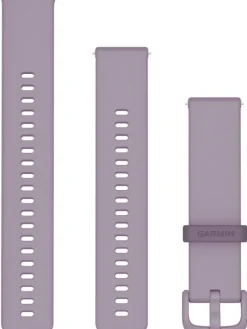 GARMIN Uhrenarmbänder-Original Quick-Relase 20 mm, Silikon, orchidee, 3-teilig, Schließe - faserverstärktes Polymer 010-12932-33