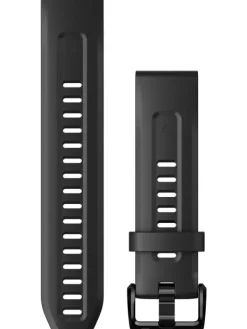 GARMIN Uhrenarmbänder-Original QuickFit®-Armband 20 mm, Silikon, schwarz, Schließe - Edelstahl 010-13102-00