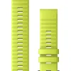 GARMIN Uhrenarmbänder-Original QuickFit®-Armband 22 mm, Silikon, yellow, Schließe - Edelstahl schwarz 010-12863-04