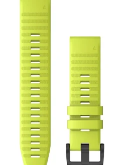 GARMIN Uhrenarmbänder-Original QuickFit®-Armband 22 mm, Silikon, yellow, Schließe - Edelstahl schwarz 010-12863-04