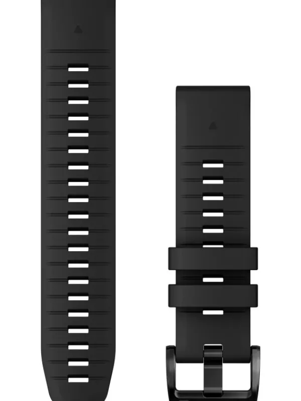GARMIN Uhrenarmbänder-Original QuickFit®-Armband 22 mm, Silikon, schwarz, Schließe - Edelstahl 010-13280-00