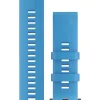 GARMIN Uhrenarmbänder-Original QuickFit®-Armband 22 mm, Silikon, cyanblau, Schließe - Edelstahl schwarz 010-12740-03