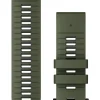 GARMIN Uhrenarmbänder-Original QuickFit®-Armband 26 mm, Silikon, moosgrün/graphit, Schließe - Edelstahl schwarz 010-13281-07