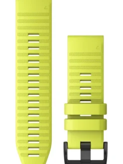 GARMIN Uhrenarmbänder-Original QuickFit®-Armband 26 mm, Silikon, Yellow, Schließe - Edelstahl schwarz 010-12864-04