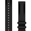 GARMIN Uhrenarmbänder-Original Quick-Relase 18 mm, Leder, schwarz, Schließe - Edelstahl schiefergrau 010-12932-61