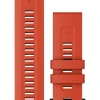 GARMIN Uhrenarmbänder-Original QuickFit®-Armband 26 mm, Silikon, flammenrot, Schließe - Edelstahl schwarz 010-13117-04