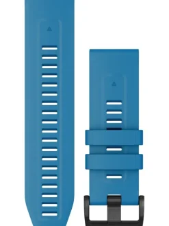 GARMIN Uhrenarmbänder-Original QuickFit®-Armband 26 mm, Silikon, zirrusblau, Schließe - Edelstahl schwarz 010-13117-30