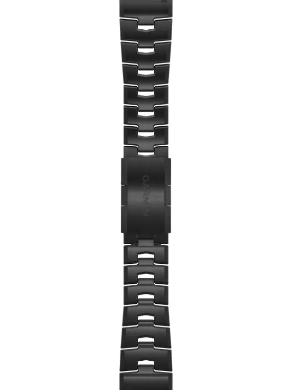 GARMIN Uhrenarmbänder-Original QuickFit®-Armband 26 mm, Titan, carbongrau DLC, Schließe - Titan, schiefergrau 010-12864-09