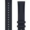 GARMIN Uhrenarmbänder-Original Quick-Relase 20 mm, Leder, marineblau mit Naht, Schließe - Edelstahl silber 010-12924-20