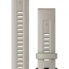 GARMIN Uhrenarmbänder-Original QuickFit®-Armband 20 mm, Silikon, heller sand, Schließe - Edelstahl schwarz 010-13102-04