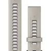 GARMIN Uhrenarmbänder-Original QuickFit®-Armband 20 mm, Silikon, heller sand/orchidee, Schließe - Edelstahl schwarz 010-13279-05