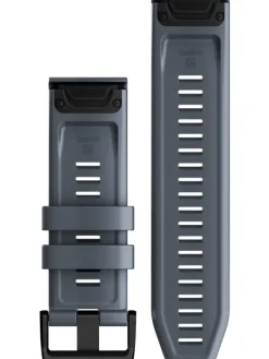 GARMIN Uhrenarmbänder-Original QuickFit®-Armband 26 mm, Silikon, granitblau, Schließe - Edelstahl schwarz 010-13117-05