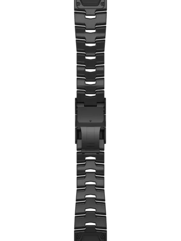 GARMIN Uhrenarmbänder-Original QuickFit®-Armband 26 mm, Titan, carbongrau DLC, Schließe - Titan, schiefergrau 010-12864-09