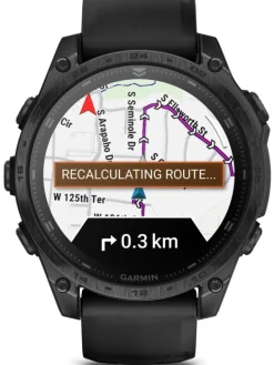 GARMIN Smartwatches | Herrenuhren-tactix® 8 - 47 mm AMOLED Sapphire Schwarz Titan DLC 010-03405-01