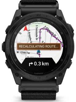 GARMIN Herrenuhren-tactix® 8 - 51 mm AMOLED Sapphire Schwarz Titan DLC 010-03406-01
