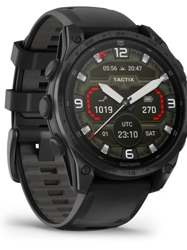 GARMIN Smartwatches | Herrenuhren-tactix® 8 - 47 mm AMOLED Sapphire Schwarz Titan DLC 010-03405-01