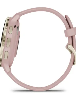 GARMIN Smartwatches | Damenuhren-Venu® 3S, 41mm, Dust Rose/Softgold mit Silikon-Armband 010-02785-03