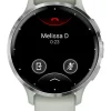 GARMIN Smartwatches | Herrenuhren-Venu® 3S, 41mm, Salbeigrau/Silber Silikon-Armband 010-02785-01