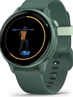 GARMIN Smartwatches | Herrenuhren-vívoactive® 6 Jaspisgrün/Jaspisgrün Metallic Aluminium 010-02985-02