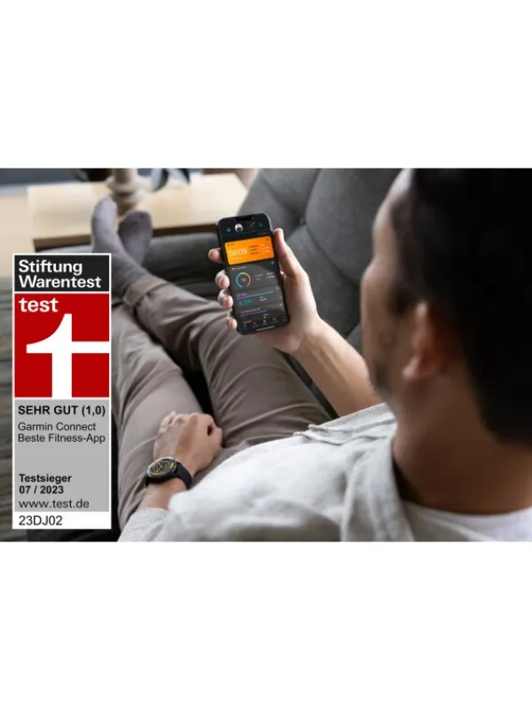 GARMIN Smartwatches | Herrenuhren-vívoactive® 5, 42mm, Elfenbein/Cremegold 010-02862-11