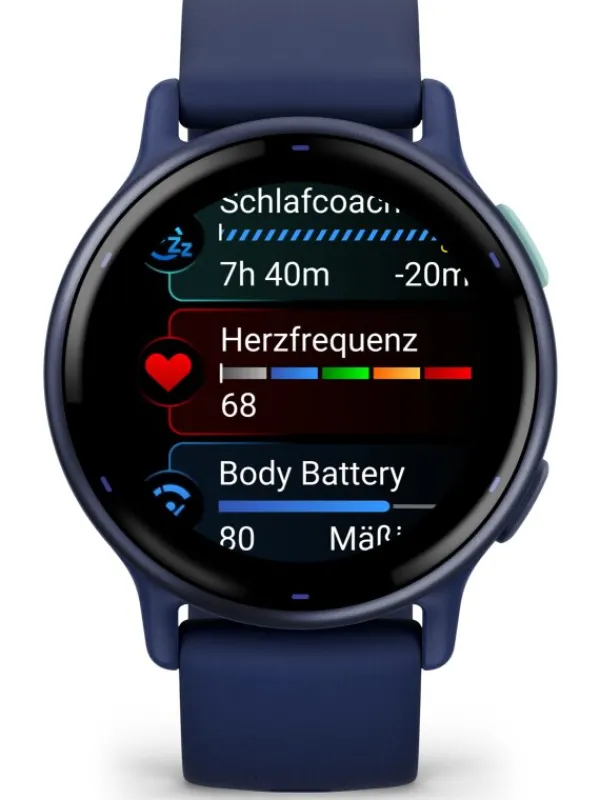 GARMIN Smartwatches | Herrenuhren-vívoactive® 5, 42mm, Königsblau/Blau Metallic 010-02862-12
