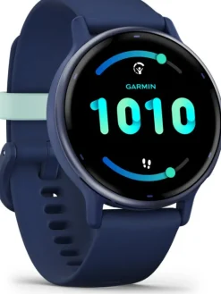 GARMIN Smartwatches | Herrenuhren-vívoactive® 5, 42mm, Königsblau/Blau Metallic 010-02862-12