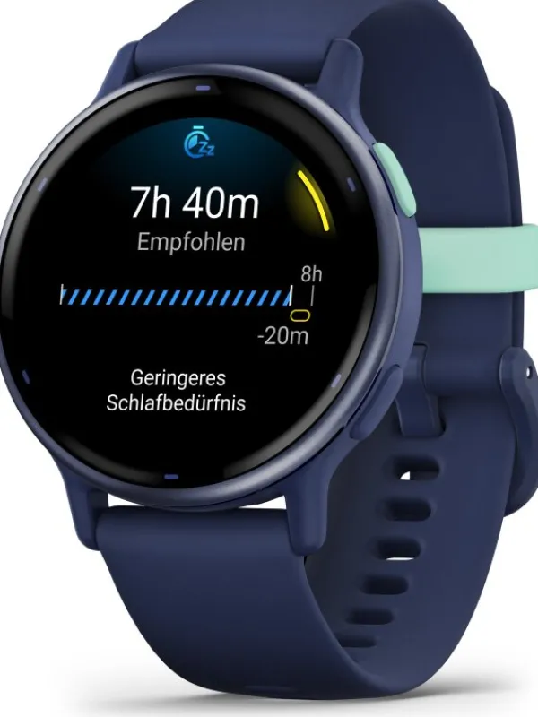 GARMIN Smartwatches | Herrenuhren-vívoactive® 5, 42mm, Königsblau/Blau Metallic 010-02862-12