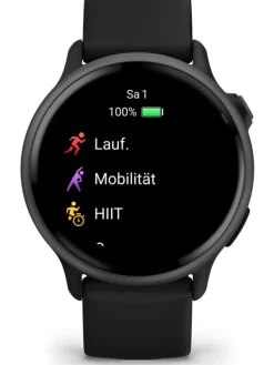 GARMIN Smartwatches | Herrenuhren-vívoactive® 6 Schwarz/Schiefergrau Aluminium 010-02985-00