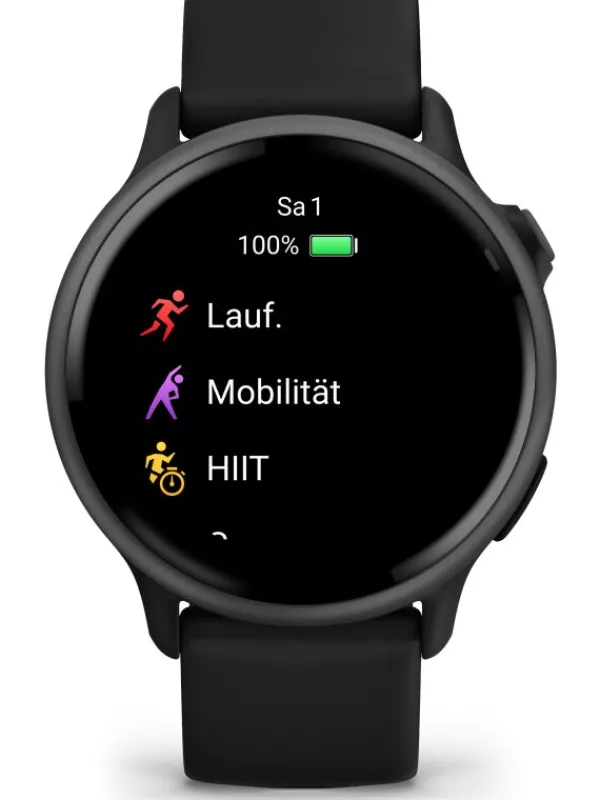 GARMIN Smartwatches | Herrenuhren-vívoactive® 6 Schwarz/Schiefergrau Aluminium 010-02985-00