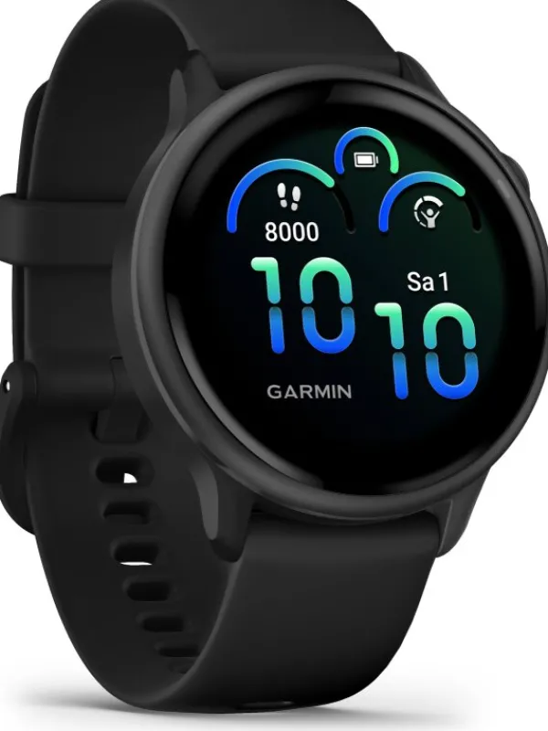 GARMIN Smartwatches | Herrenuhren-vívoactive® 6 Schwarz/Schiefergrau Aluminium 010-02985-00