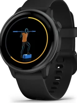 GARMIN Smartwatches | Herrenuhren-vívoactive® 6 Schwarz/Schiefergrau Aluminium 010-02985-00