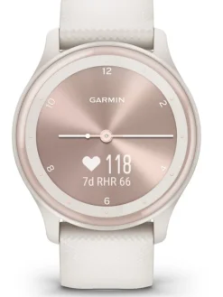 GARMIN Smartwatches | Damenuhren-vívomove® Sport, elfenbeinfarben 010-02566-01
