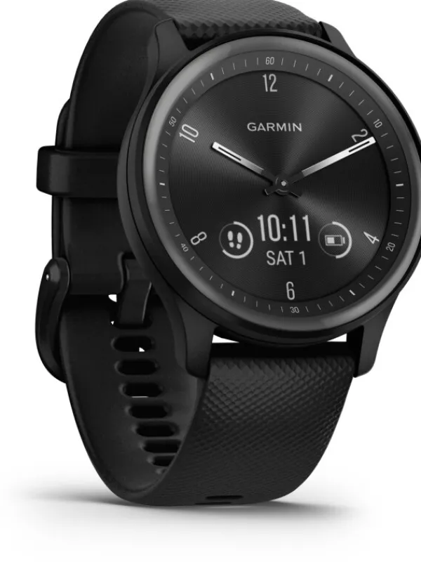 GARMIN Smartwatches | Herrenuhren-vívomove® Sport, schwarz 010-02566-00