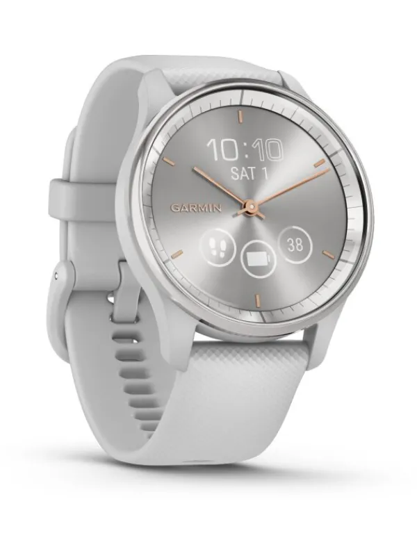 GARMIN Smartwatches | Herrenuhren-vívomove® Trend, Hellgrau/Silber 010-02665-03