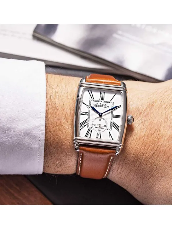 HERBELIN Herrenuhren-ART DECO limited 1938/08GO