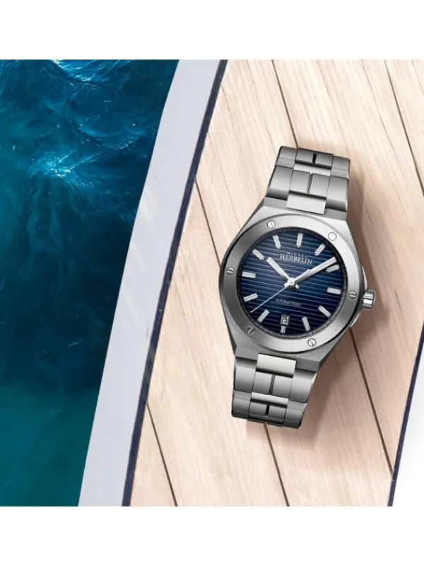 HERBELIN Herrenuhren-CAP CAMARAT Automatic 1645B15
