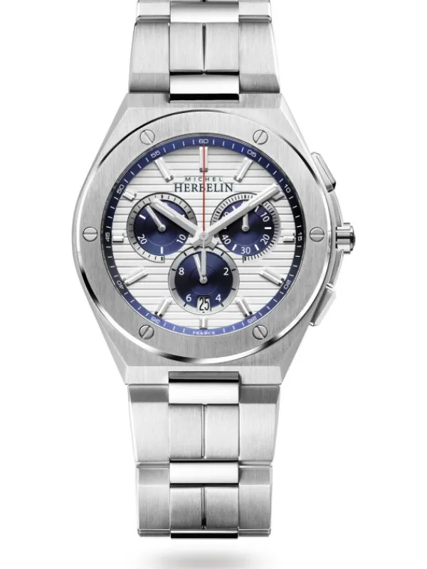 HERBELIN Herrenuhren-CAP CAMARAT Chronogarph 37645/B42