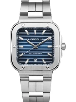 HERBELIN Herrenuhren-CAP CAMARAT SQUARE AUTOMATIC 1646B15