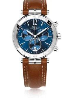 HERBELIN Herrenuhren-NEWPORT CHRONO 37654/AP15GO