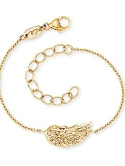 HERZENGEL Kinderschmuck-Armband Flügel Goldf. HEB-WING-01-G