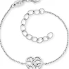 HERZENGEL Kinderschmuck-Kinder Armband Lebensbaum im Herz Silber HEB-TREE-ZI