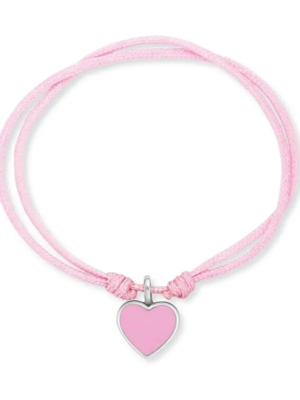 HERZENGEL Kinderschmuck-Mädchen-Armband mit Herz Anhänger HEB-HEART