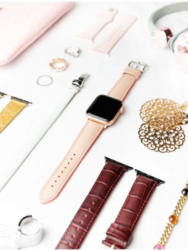 HIRSCH Diverse Teile | Uhrenarmbänder-Adapter Apple Watch rosé AD10007