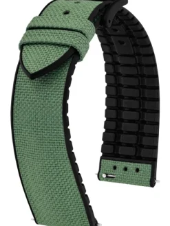 HIRSCH Uhrenarmbänder | Zubehör-Arne, dunkelgrün 0925090045