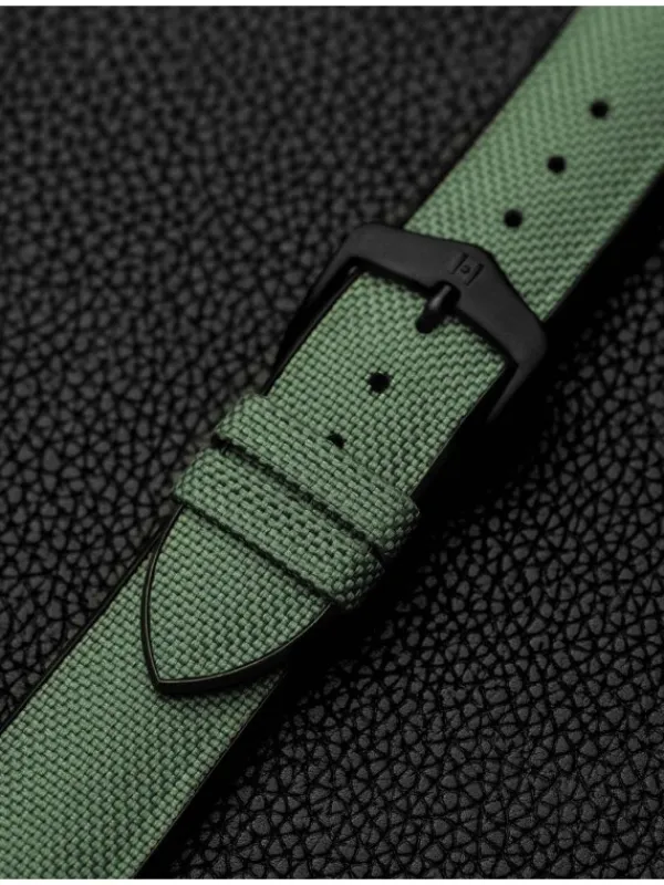 HIRSCH Uhrenarmbänder | Zubehör-Arne, dunkelgrün 0925090045