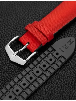 HIRSCH Uhrenarmbänder | Zubehör-Arne, rot 0925090020
