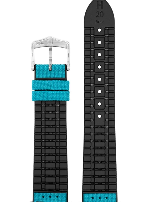 HIRSCH Uhrenarmbänder | Zubehör-Arne, türkis 0925090083