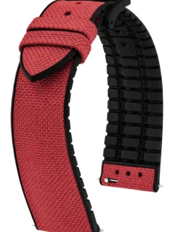 HIRSCH Uhrenarmbänder | Zubehör-Arne, weinrot 0925090060